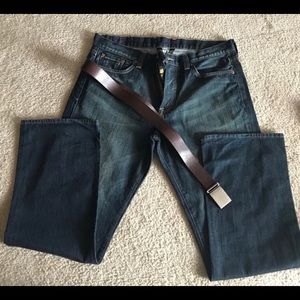 Lucky Brand Men’s Jeans and Banana Republic Belt